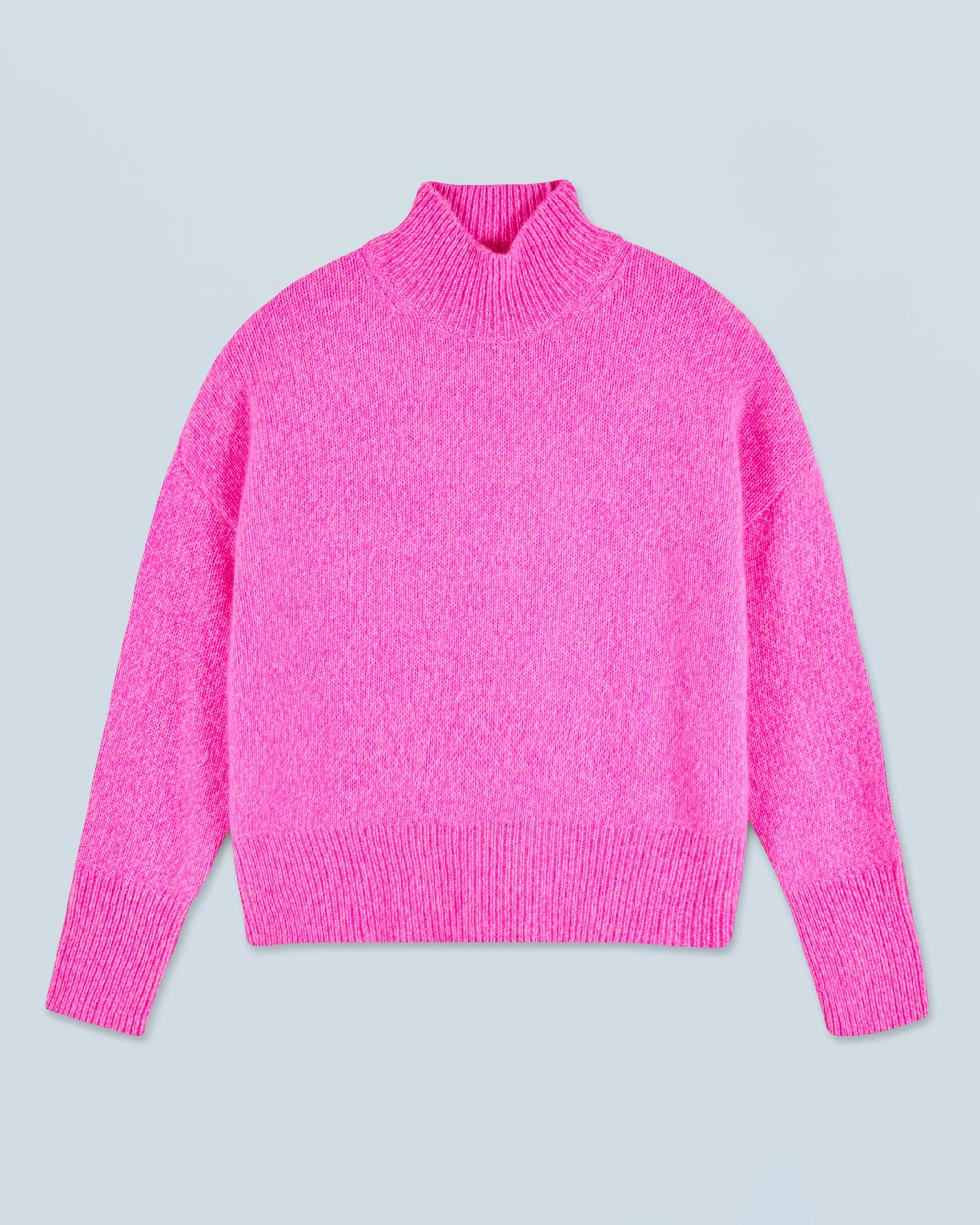 Oversized Mock Neck Sweater