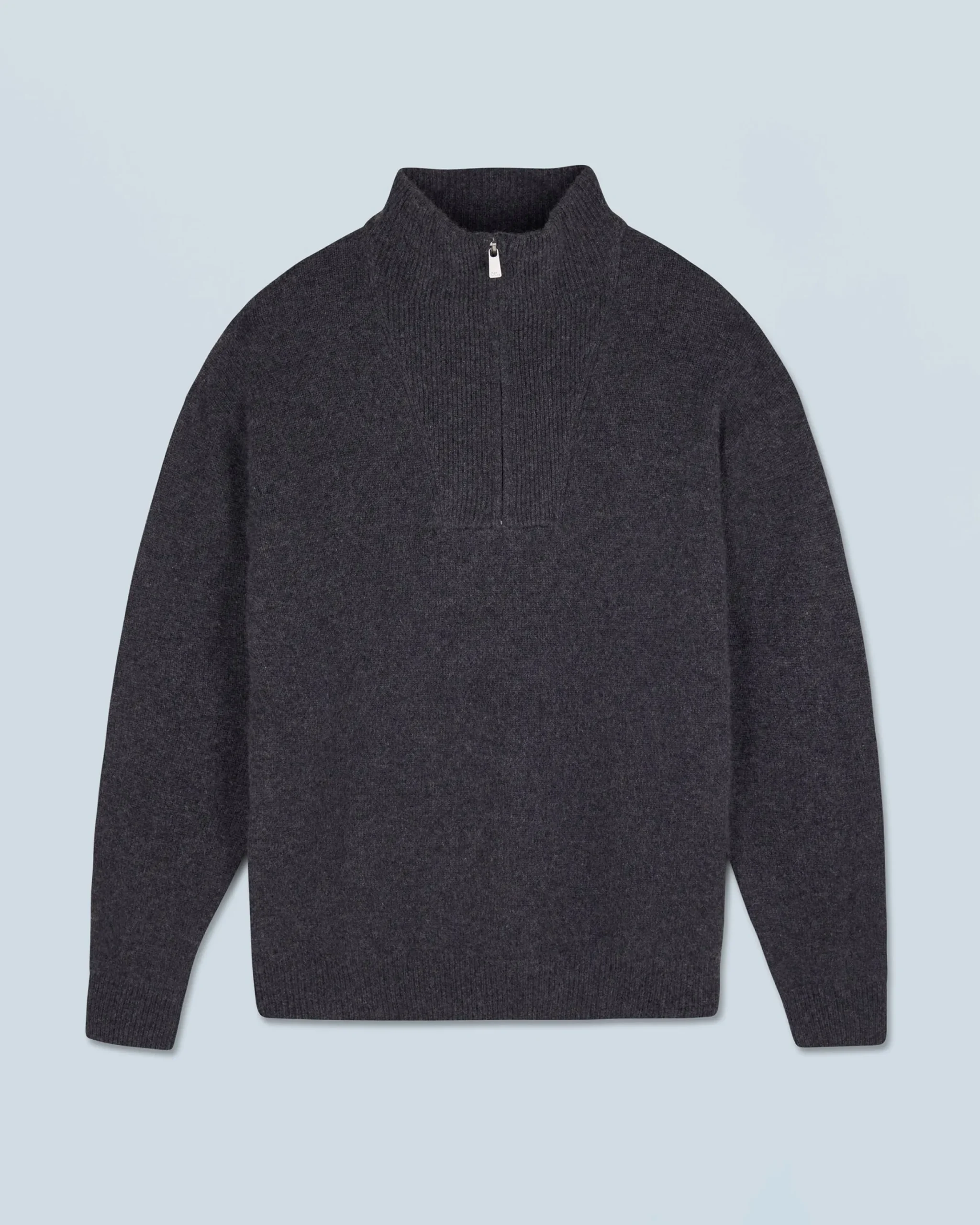 Oversized Quarter Zip Neck Sweater