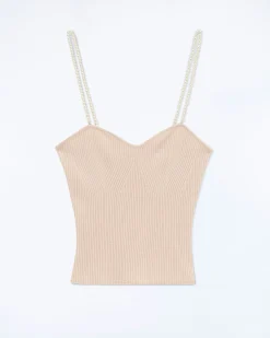 Pearl Strap Tank Top
