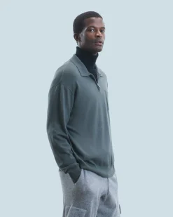 Quarter Zip Neck Sweater