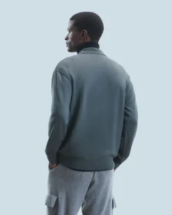 Quarter Zip Neck Sweater