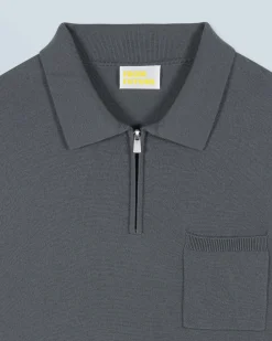 Quarter Zip Neck Sweater