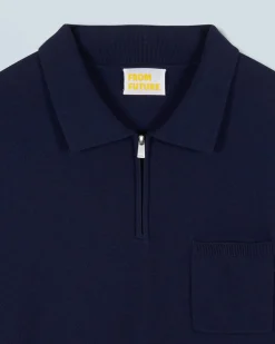 Quarter Zip Neck Sweater