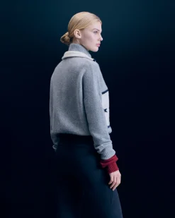 Quarter Zip Neck Sweater