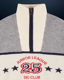 Quarter Zip Neck Sweater