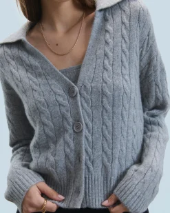 Ribbed Cardigan Sweater