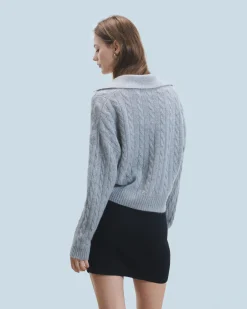 Ribbed Cardigan Sweater