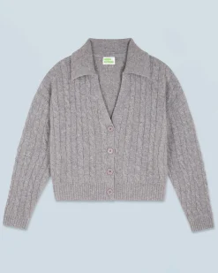 Ribbed Cardigan Sweater