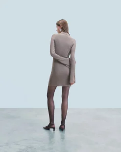 Short Dress with Long Sleeves