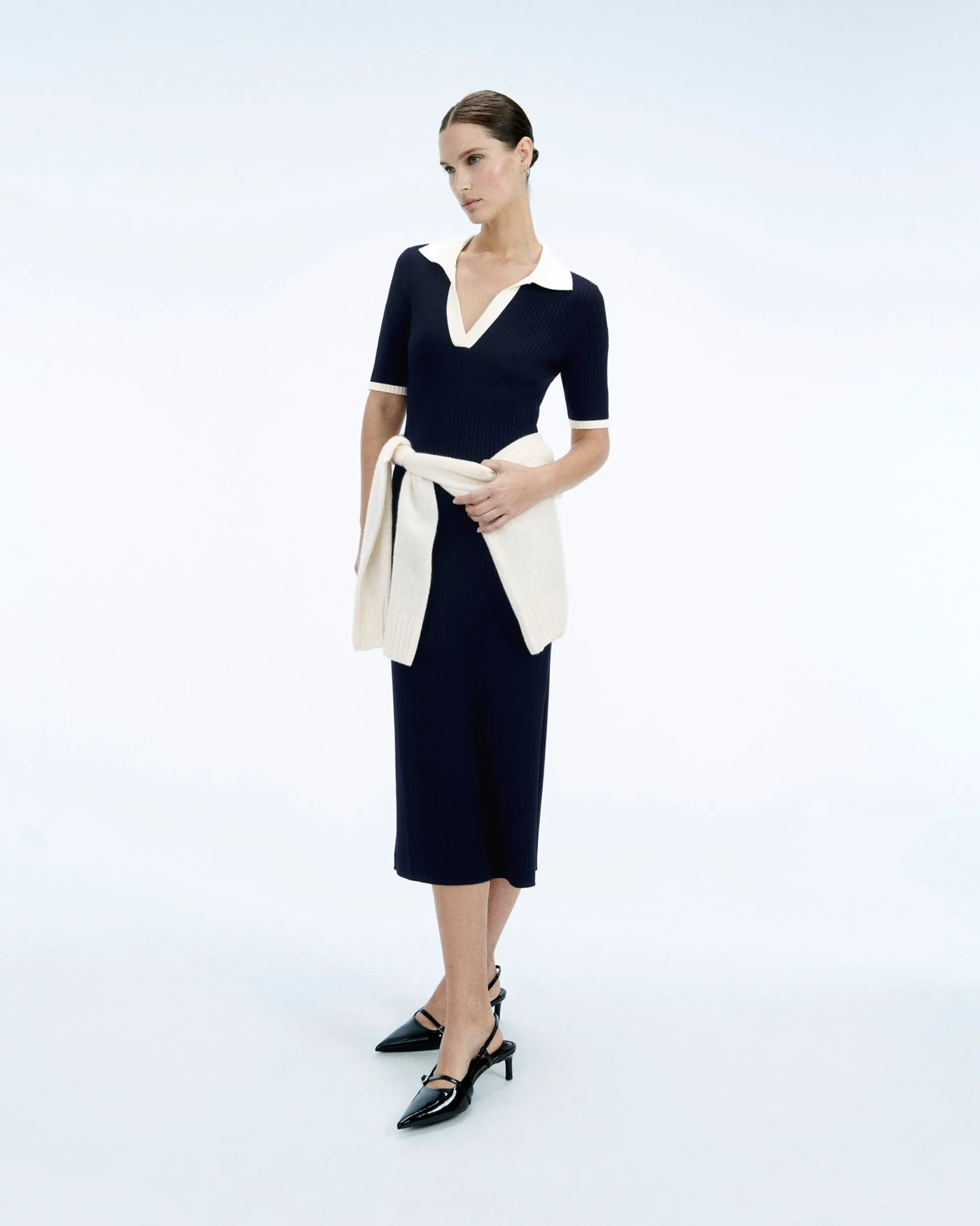 Short Sleeve Long Dress