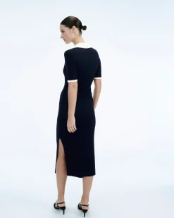 Short Sleeve Long Dress