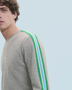 Striped Crewneck Sweater