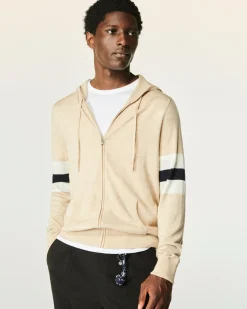 Striped Hoodie Sweater