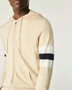 Striped Hoodie Sweater