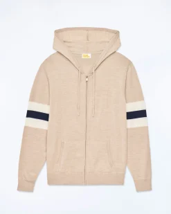 Striped Hoodie Sweater