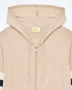 Striped Hoodie Sweater