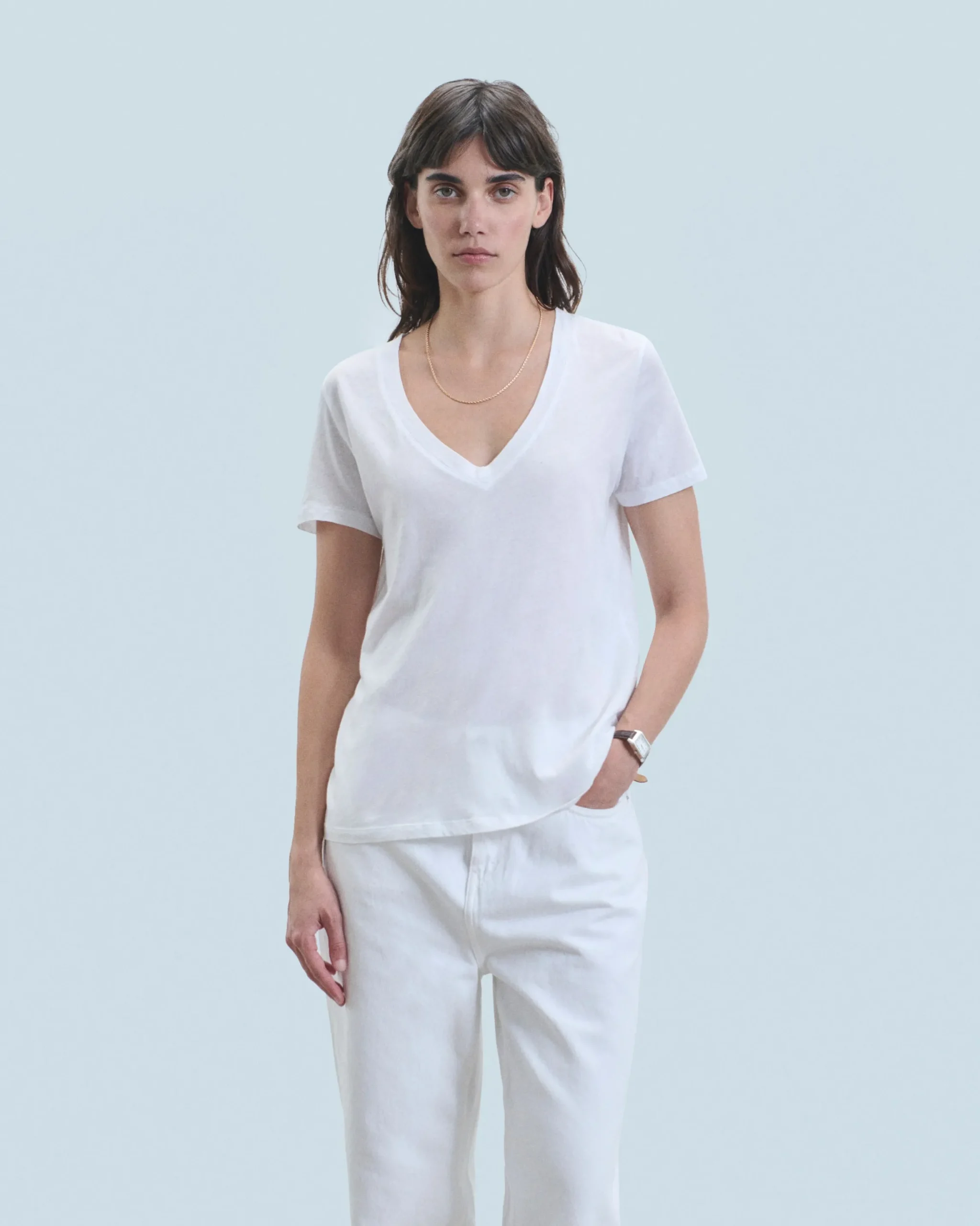Supima V-neck T-shirt