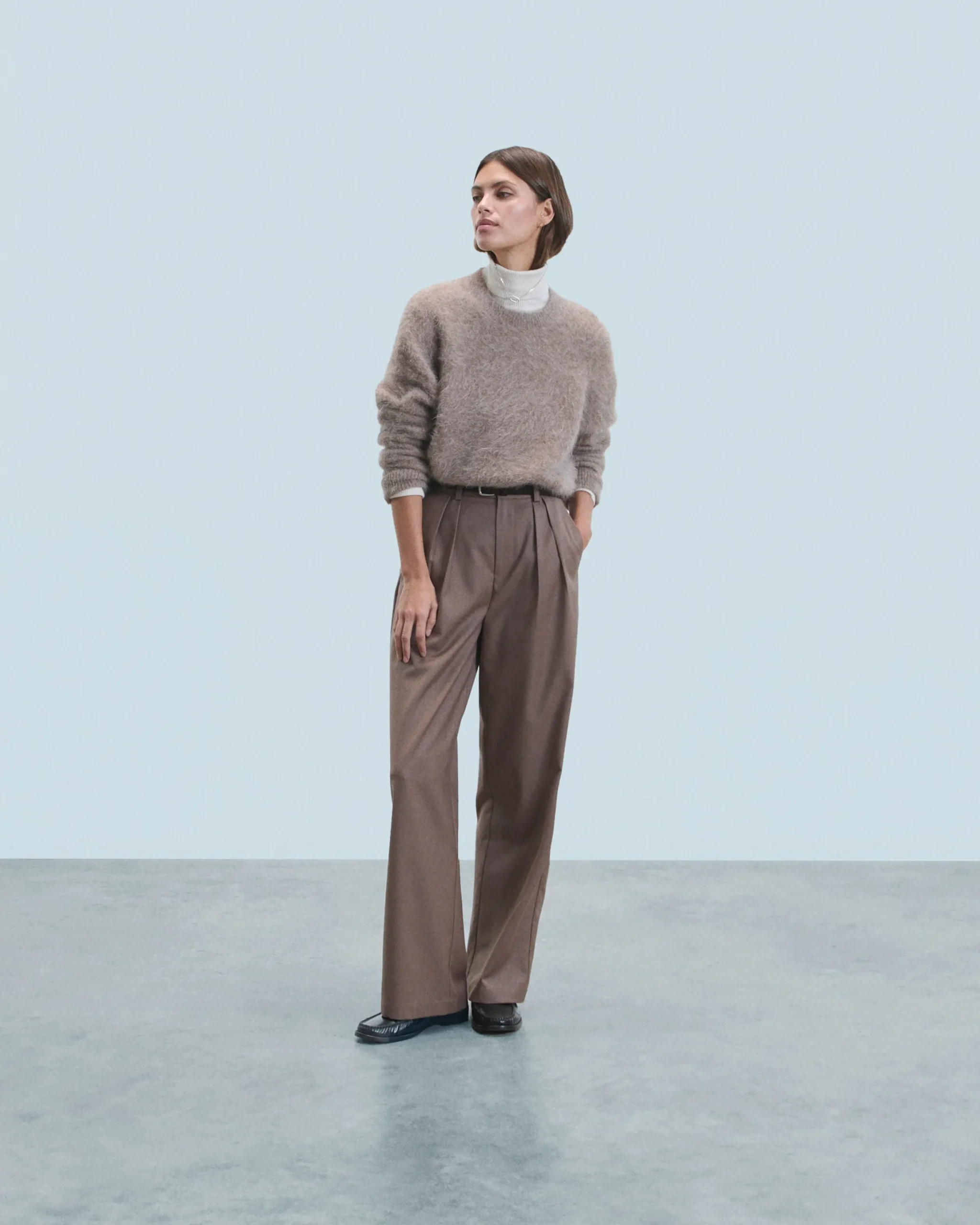 Wide Tailoring Trousers